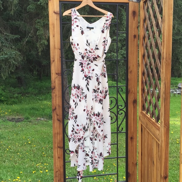 Hi-Low Chiffon Dress - Picture 1 of 4